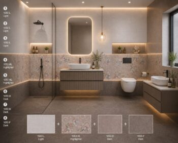 Royal Bloom Bathroom